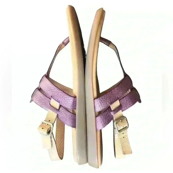 Kork-Ease Strappy Sandals Pink Metallic - Picture 6 of 8